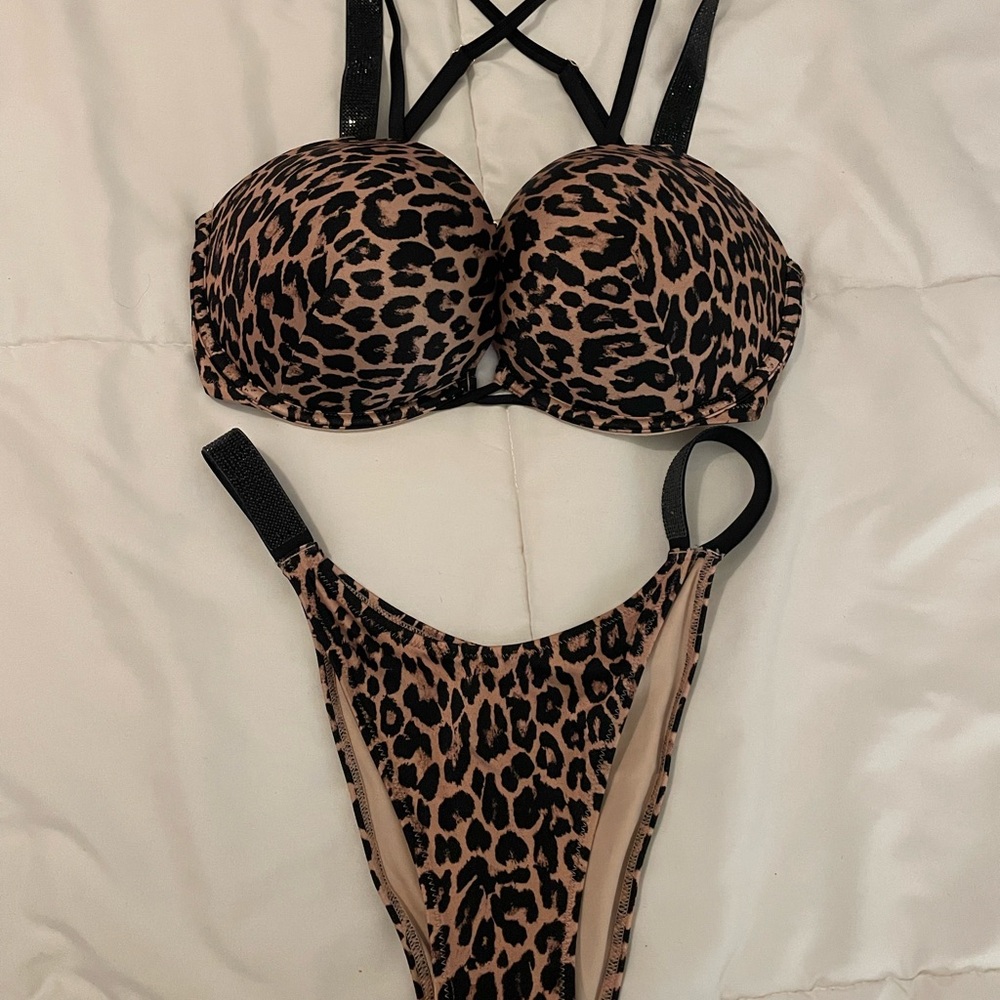 Victoria secret Leopard Print Bikini Set